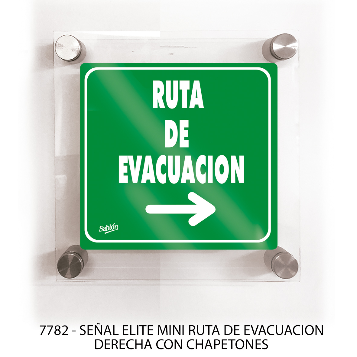 SENAL ELITE MINI CHAPETON RUTA EVAC DER 7782